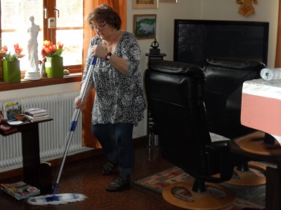 "Skurkärringen" i full action.