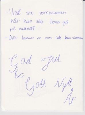 Så kan det också va.