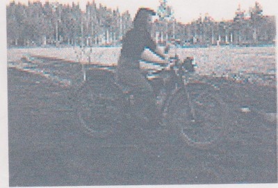 jag på min brors 125.a