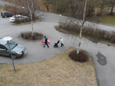 Saga o farfars kommer på besök