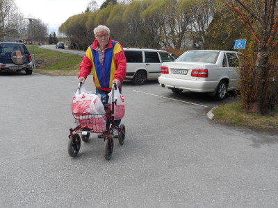 Välsignade rullator.