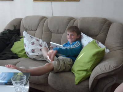 Jacob vår lilla glädjespridare