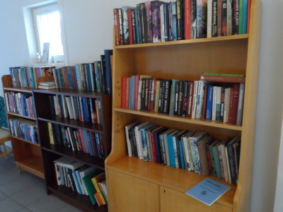 Här finns böcker att låna