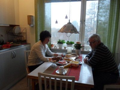 Imber och Kjell i samspråk