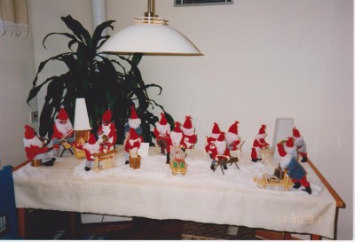 Våra egentillverkade tomtar