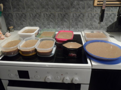 Resultat av 4kg. kalvkött