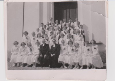 Min konfirmation .1953 junsele kyrka