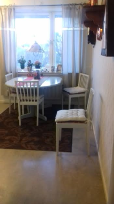 vårt nygamla köksbord
